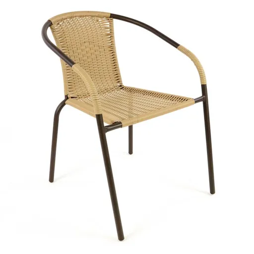 Garthen 35058 Zahradní bistro židle  - stohovatelná, béžová