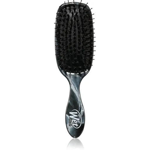 Wet Brush Shine Enhancer kartáč na vlasy s kančími štětinami Metalic marble - onyx 1 ks
