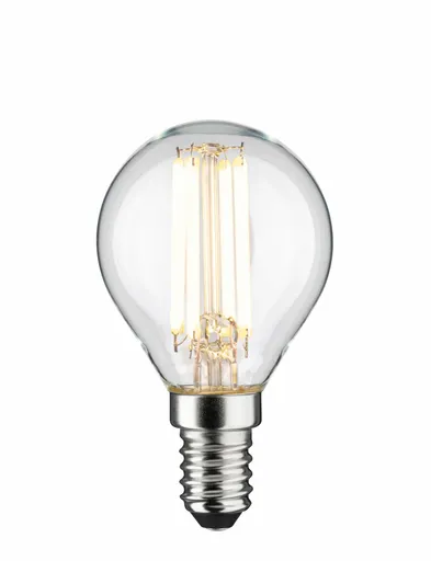PAULMANN Eco-Line Filament 230V LED kapka E14 78 mm 4W 3000K čirá