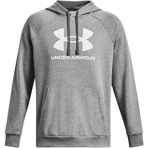 Under Armour RIVAL Pánská mikina, šedá, velikost M