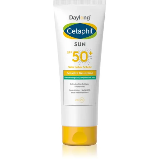 Daylong Cetaphil SUN Sensitive Gel-Creme lehký ochranný gel-krém pro citlivou pokožku SPF 50+ 100 ml