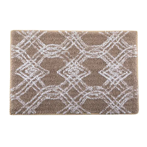 Předložka do koupelny EXKLUSIV béžová 50 x 80 cm