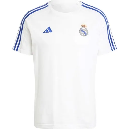 adidas REAL MADRID DNA TEE Pánské triko, bílá, velikost XXL