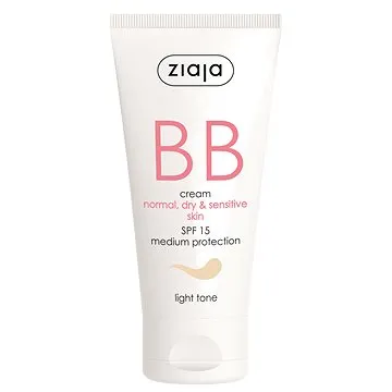 ZIAJA BB krém normální, suchá, citlivá pleť - ton světlý SPF15 50 ml (5901887038405)
