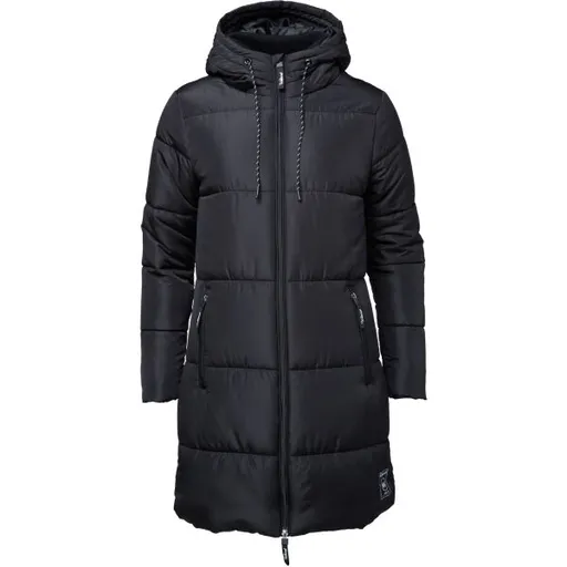 Willard SIANA Dámský prošívaný kabát, černá, velikost