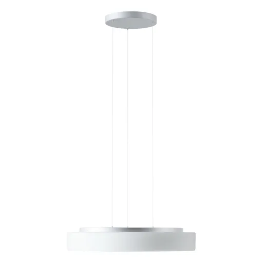 OSMONT ELS72992 ELSA LE16 závěsné skleněné svítidlo stříbrná / bílá IP40 4000 K 35W LED