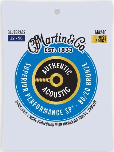 Martin Authentic SP 80/20 Bronze Bluegrass