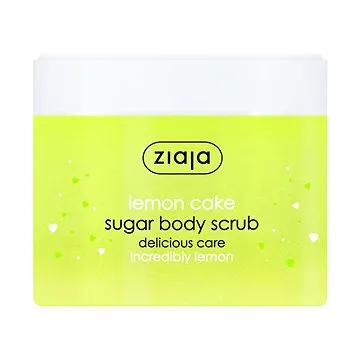 ZIAJA Lemon cake Cukrový tělový peeling 300 ml (5901887045632)