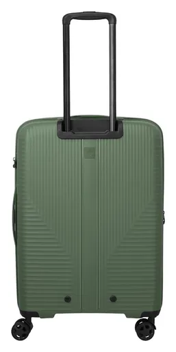 Střední cestovní kufr na kolečkách Travelite Air Stripe M Green
