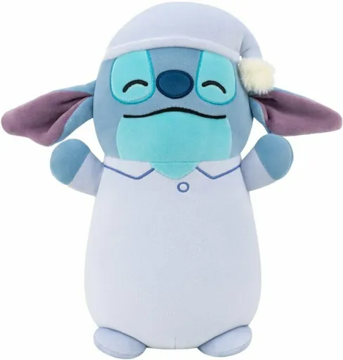 SQUISHMALLOWS Hugmees Disney Stitch v pyžamu, 25 cm
