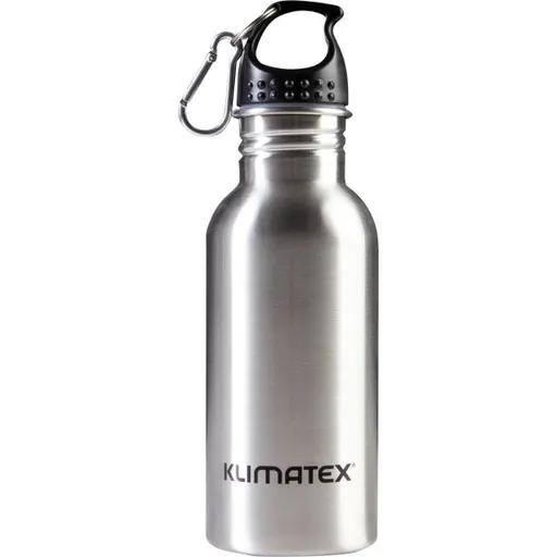 Klimatex KROKI 500 ML Nerezová lahev, stříbrná, velikost 500 ML