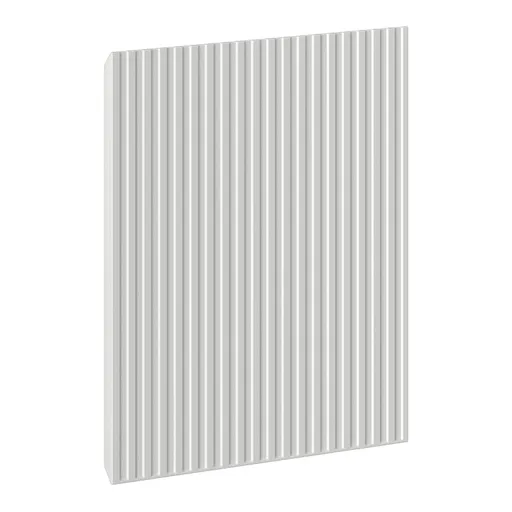 MEXEN Rivel čelo pro koupelnovou skříňku reliéf 35 x 43,5, šedý mat 91A21-0350-470-1-62