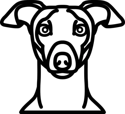 Vsepropejska Psí dekorace na zeď Plemeno: Italský chrt