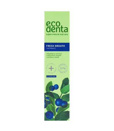 ECODENTA Zubní pasta Svěží dech s extraktem z borůvek 100 ml