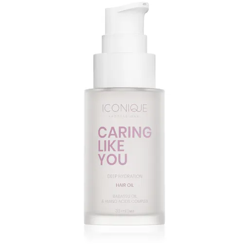 ICONIQUE Professional Olej pro suché a poškozené vlasy Caring Like You (Deep Hydration Hair Oil) 30 ml