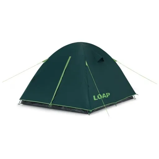 LOAP DOLONG 3 Turistický stan, tmavě zelená, velikost