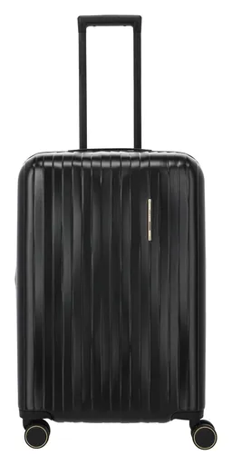 Střední skořepinový kufr na kolečkách Travelite BARBARA Novelty M Black