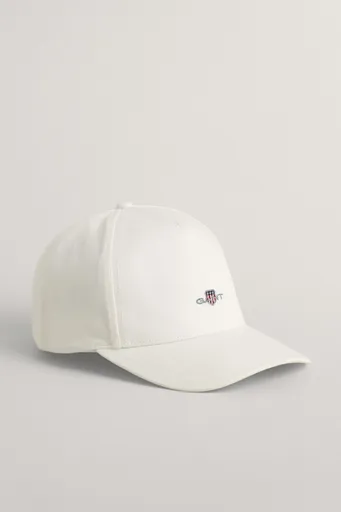 KŠILTOVKA 7-16 LET GANT SHIELD COTTON TWILL CAP EGGSHELL