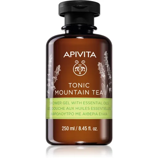 Apivita Tonic Mountain Tea Tonifying Shower Gel tonizující sprchový gel 250 ml