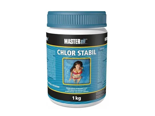 Přípravek pro chlorovou dezinfekci bazénové vody MASTERsil Chlor Stabil 1kg