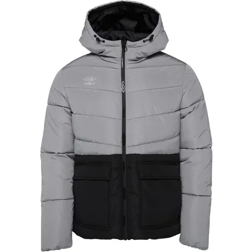 Umbro KOBEN Pánská zimní bunda, šedá, velikost XXL