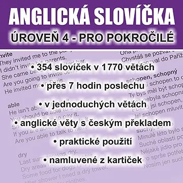Anglická slovíčka - úroveň 4 pro pokročilé