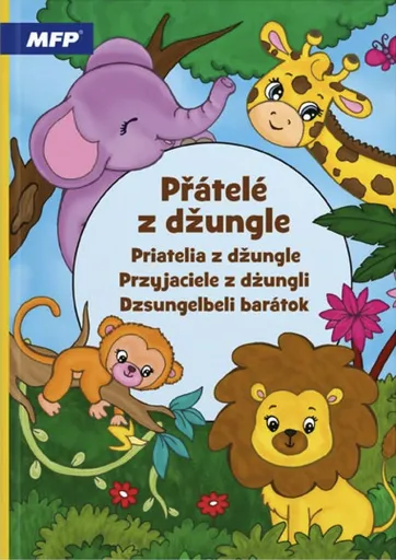 Omalovánky MFP A4 Přátelé z džungle