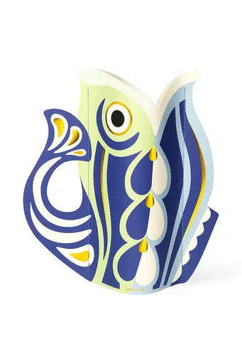 Dekorativní váza Octaevo Fish Blue