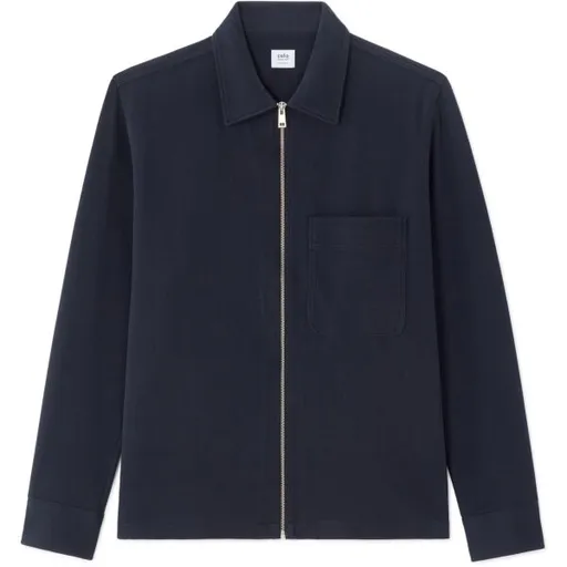 CELIO NATWILZIP Pánská overshirt košile, tmavě modrá, velikost