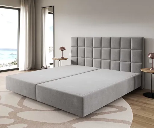 Boxspring postel Dream-Great 200x200 cm mikrovlákno