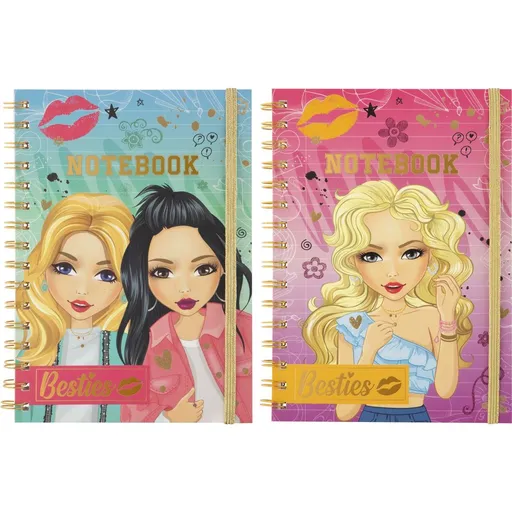 Kroužkový blok s linkami Besties