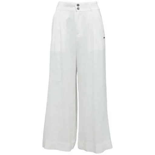 FUNDANGO PIPER Dámské kalhoty, bílá, velikost