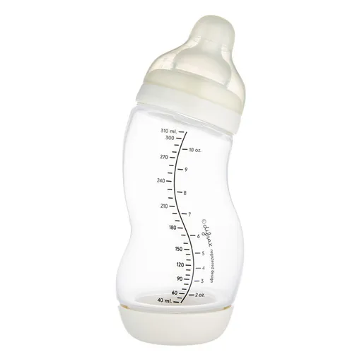 CANPOL BABIES Lahev kojenecká so širokým hrdlem antikoliková S-Shape 310ml