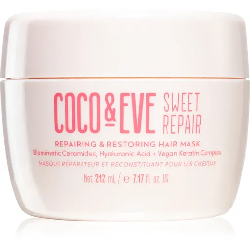 Coco & Eve Sweet Repair Repairing & Restoring Hair Mask intenzivní maska pro posílení a lesk vlasů 212 ml