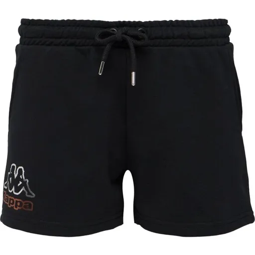 Kappa LOGO FELLINA Dámské šortky, černá, velikost