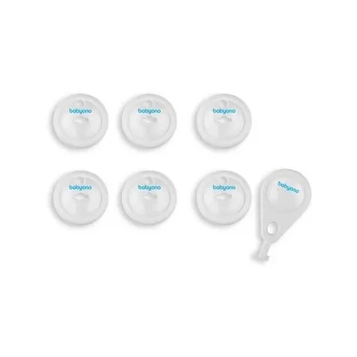 BABY ONO POJISTKY Pojistky do zásuvky, bílá, velikost