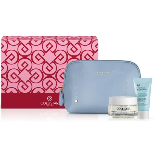 Collistar Attivi Puri Collagen + Malachite Cream Balm Gift Set dárková sada