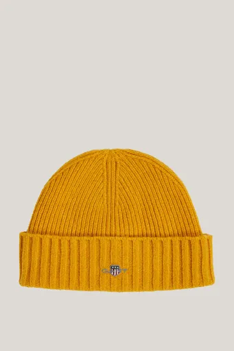 ČEPICE 7-16 LET GANT SHIELD WOOL BEANIE FADED SUNSET