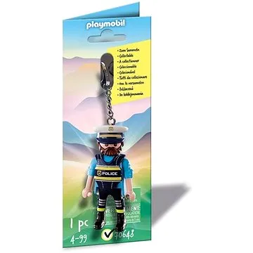 Playmobil 70648 Klíčenka Policista (4008789706485)