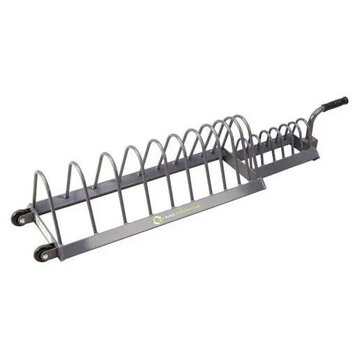 HMS PREMIUM WPT01 Vozík na závaží, stříbrná, velikost