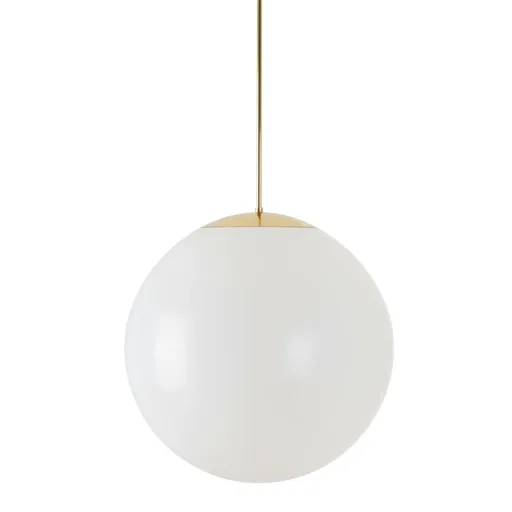 OSMONT ISI64153 ISIS P4 PM HP závěsné plastové svítidlo mosaz leštěná / bílá IP40 3000 K 59W LED DALI