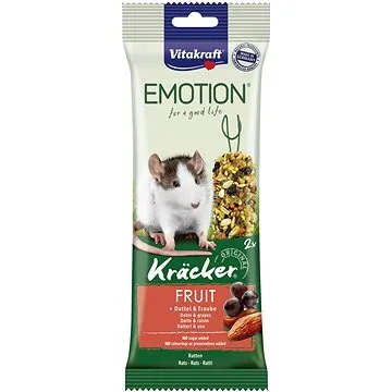 Vitakraft pochoutka pro potkany Emotion Kräcker ovocný 2 ks (4008239314864)