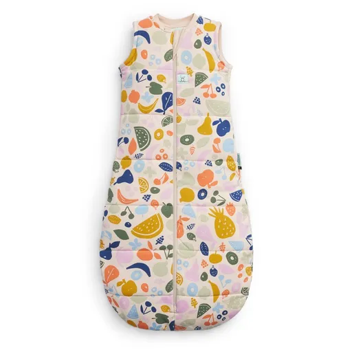 ergoPouch Vak na spaní organická bavlna Jersey Fruit Salad 3-12 m, 6-10 kg, 2,5 tog