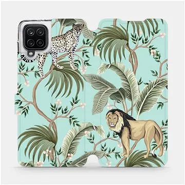 Flip pouzdro na mobil Samsung Galaxy A12 - MP08S Dvě kočičky (5903516789283)