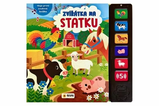 Zvířátka na statku-Moje první zvuková knížka