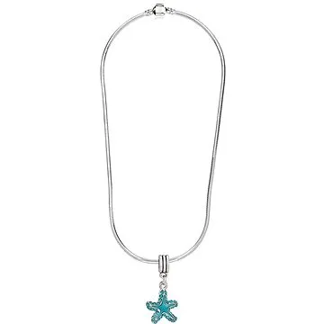 Had řetízek stříbrný 3mm s přívěskem - hvězdice (16289)