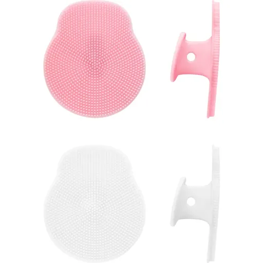 Brushworks Silicone Cleansing Pads exfoliační čisticí polštářky 2 ks