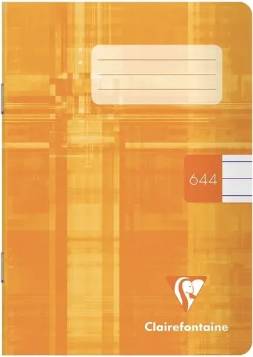 Školní sešit Clairefontaine Metric A6 "644", oranžový