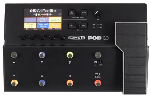 Line 6 POD GO (rozbalené)