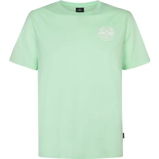 O'Neill CHEST PRINT Pánské tričko, světle zelená, velikost